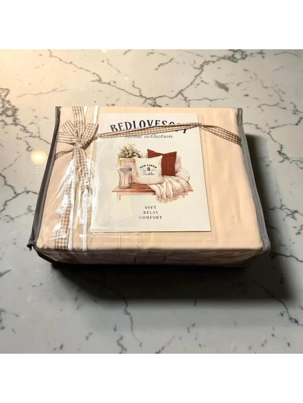 BEDLOVESOFT Full Size Microfiber Sheet Set 🛏️ - Brand New in Package!